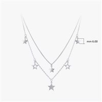 Collana Gaurosa Donna in Argento XL6642 - XL6642
